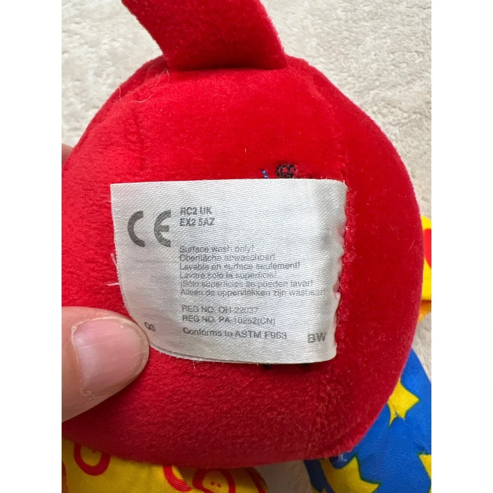 VTG Rare Lamaze Baby Einstein Pup Squeak Puppy Rattle Squeak Plush Toy 13.5